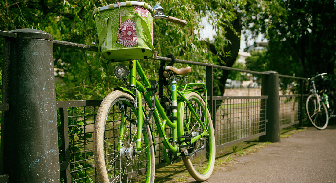 Green bike